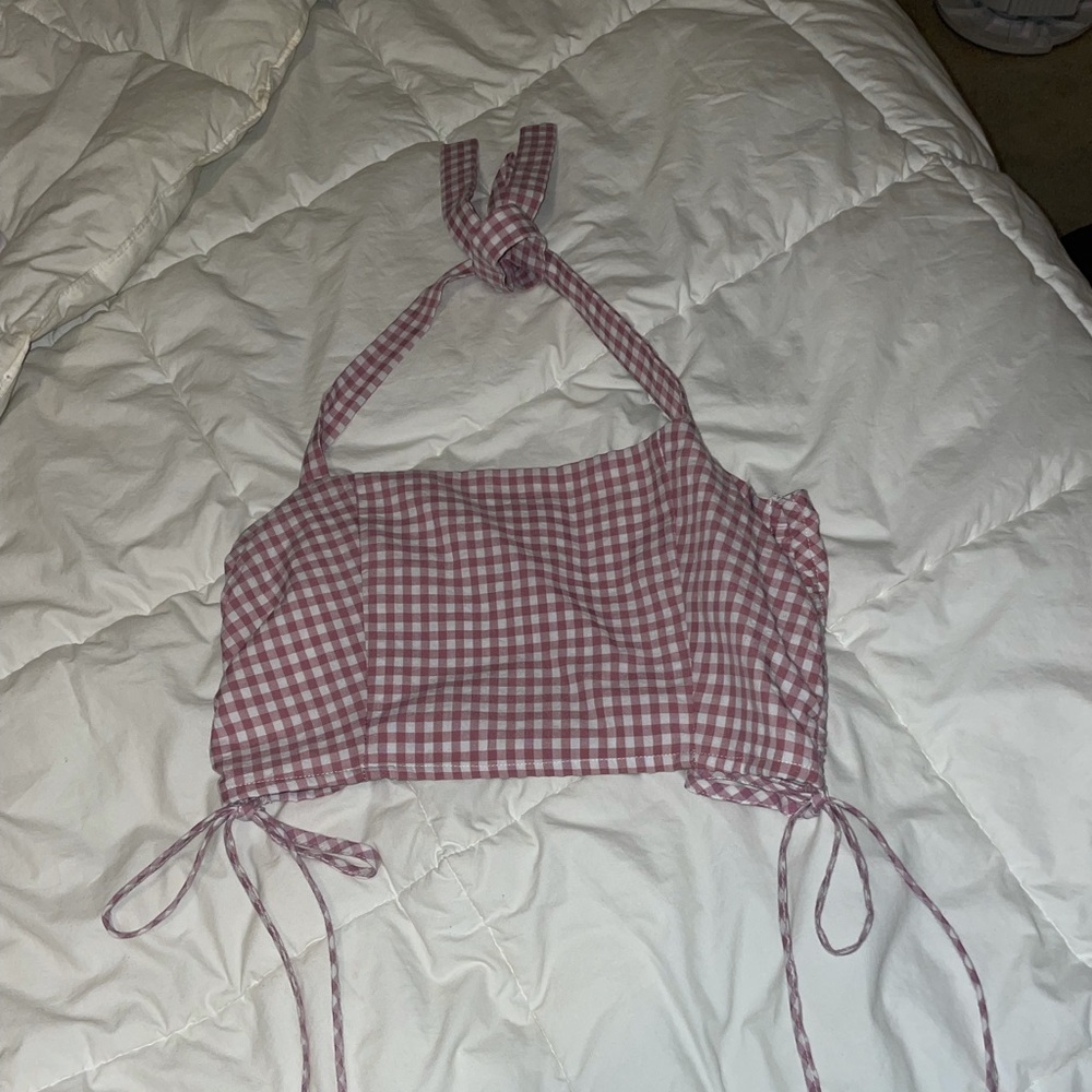 Pacsun cropped tie top
